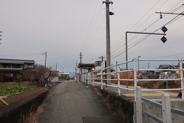 芦川駅 ホーム