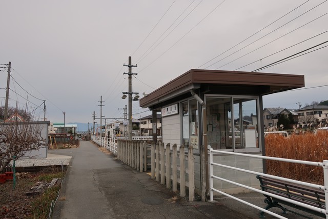芦川駅 駅舎