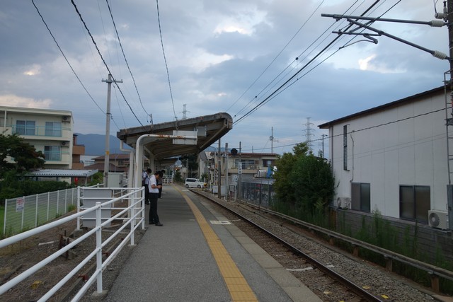 甲斐住吉駅 ホーム