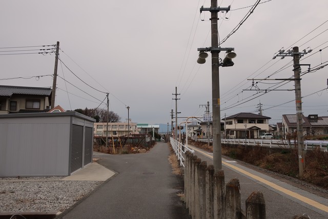 芦川駅 駅前