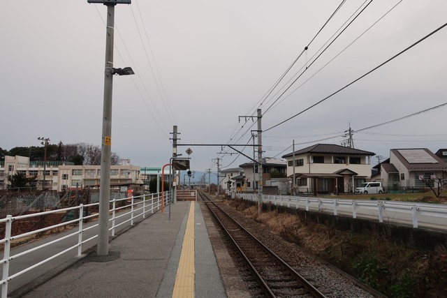 芦川駅 ホーム