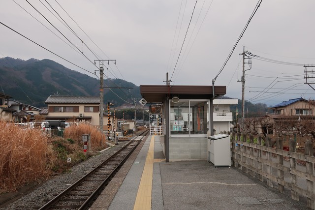 芦川駅 ホーム