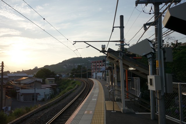 善光寺駅 ホーム