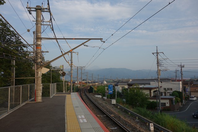 善光寺駅 ホーム