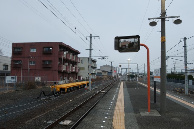 国母駅 ホーム