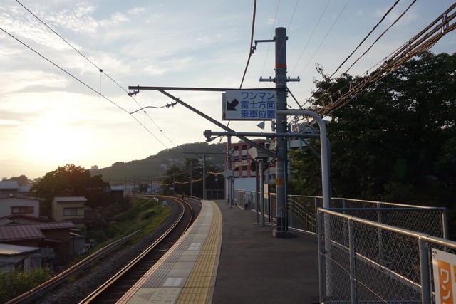 善光寺駅 ホーム