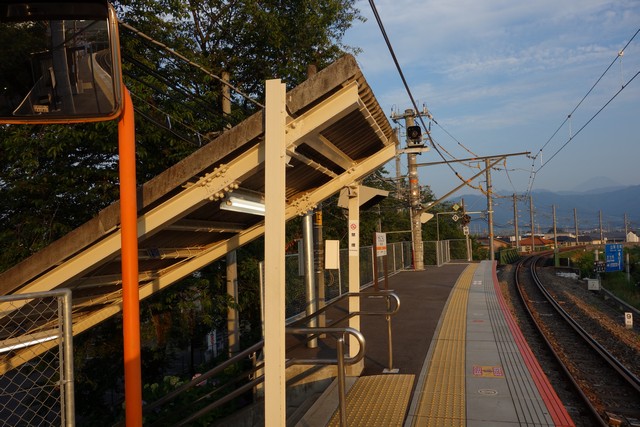 善光寺駅 ホーム