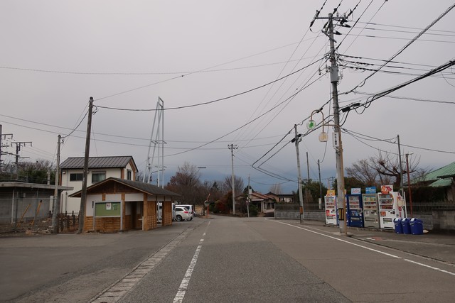 甲斐上野駅 駅前