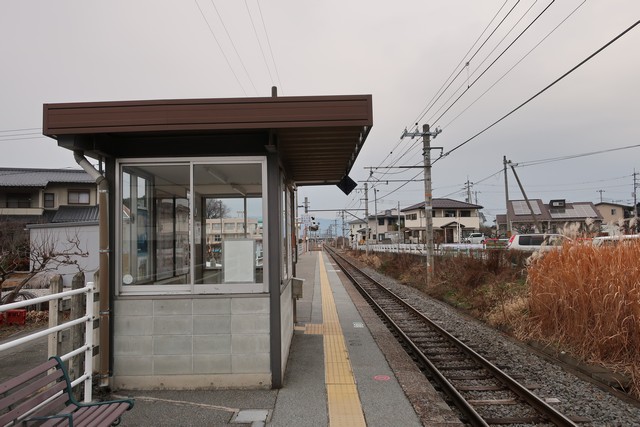 芦川駅 ホーム