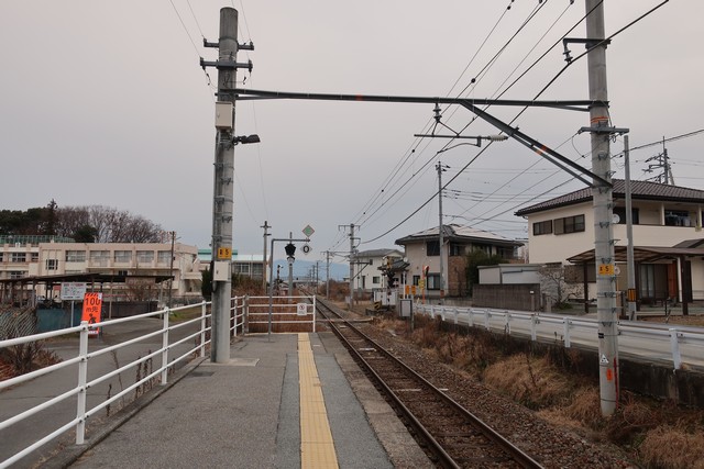 芦川駅 ホーム