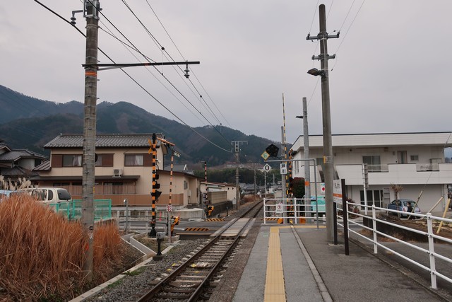芦川駅 ホーム