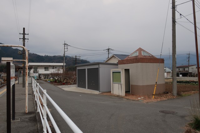 芦川駅 駅前