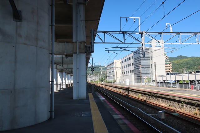 横川駅 ホーム