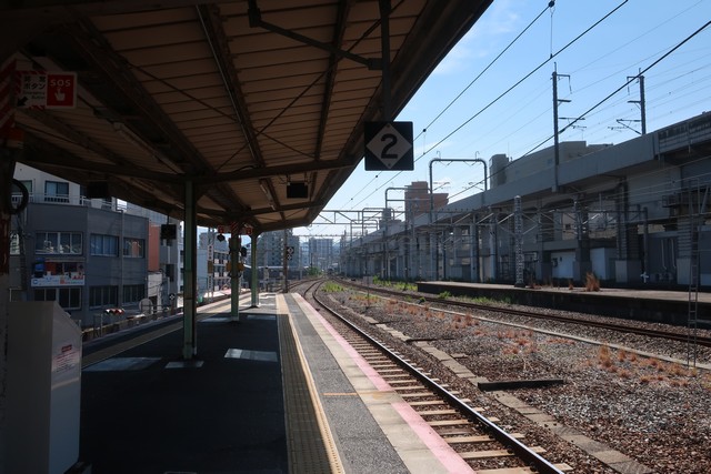 横川駅 ホーム