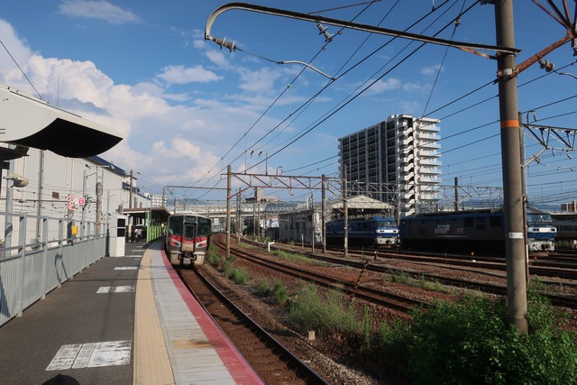天神川駅 ホーム