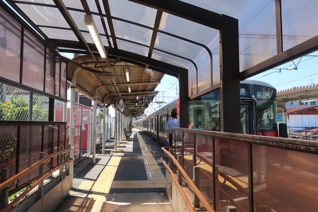 古市橋駅 ホーム