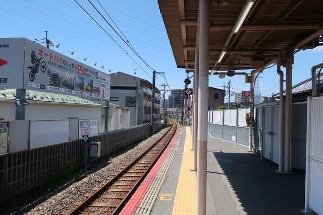 大町駅 ホーム