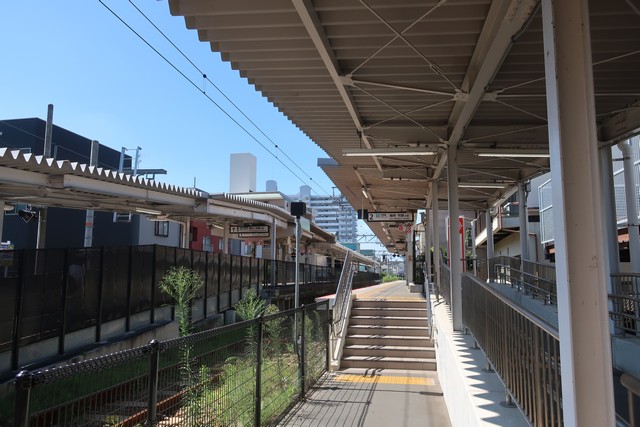 安芸長束駅 ホーム