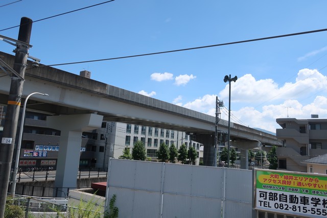 大町駅 ホーム