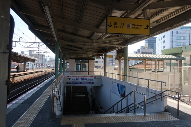 横川駅 ホーム