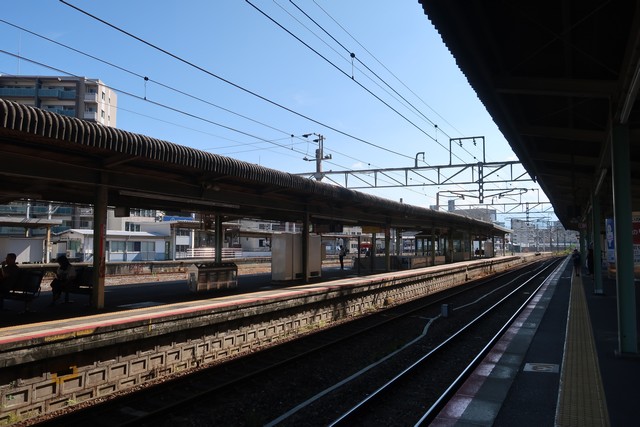 横川駅 ホーム