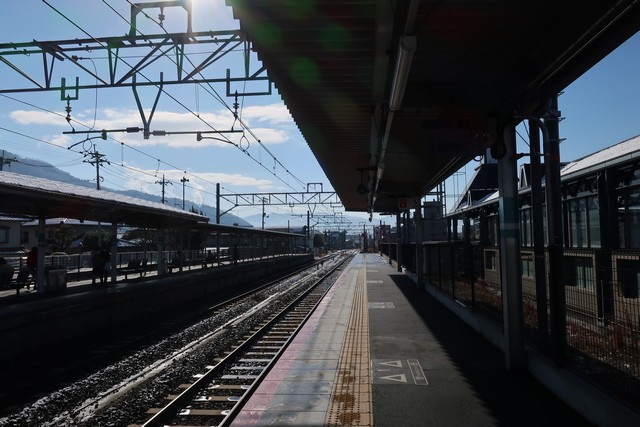 可部駅 ホーム