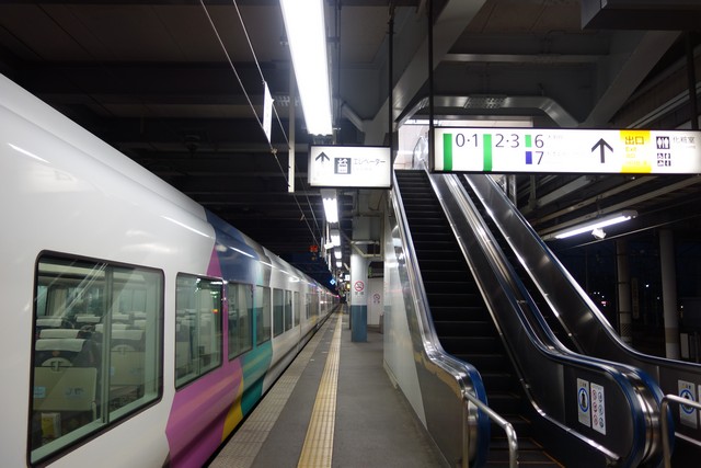 松本駅 ホーム