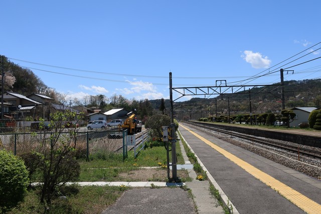 坂北駅 ホーム