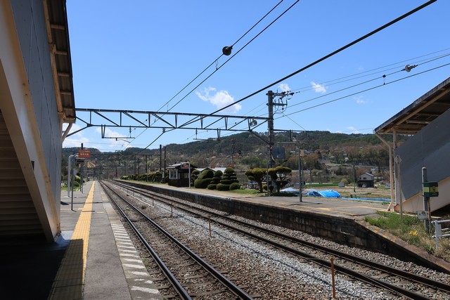 坂北駅 ホーム