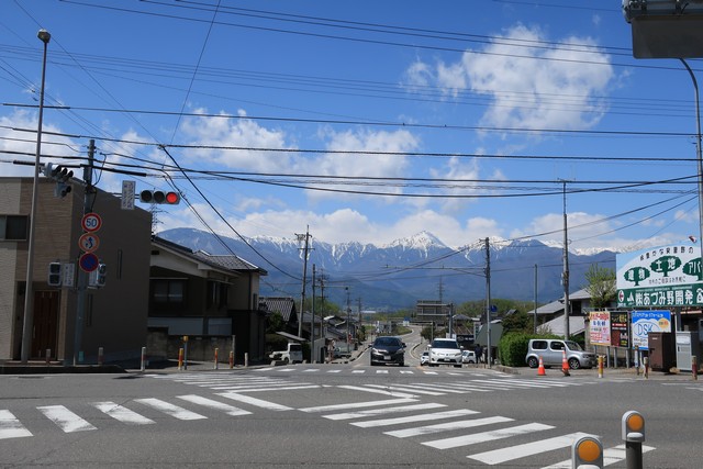 田沢駅 駅前