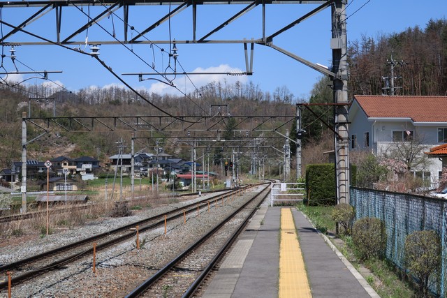 坂北駅 ホーム