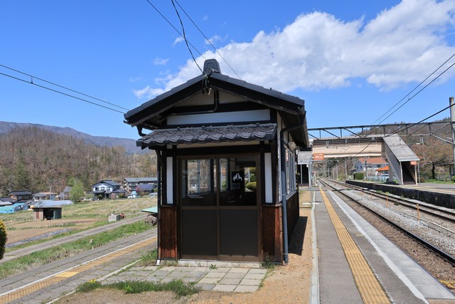 坂北駅 ホーム