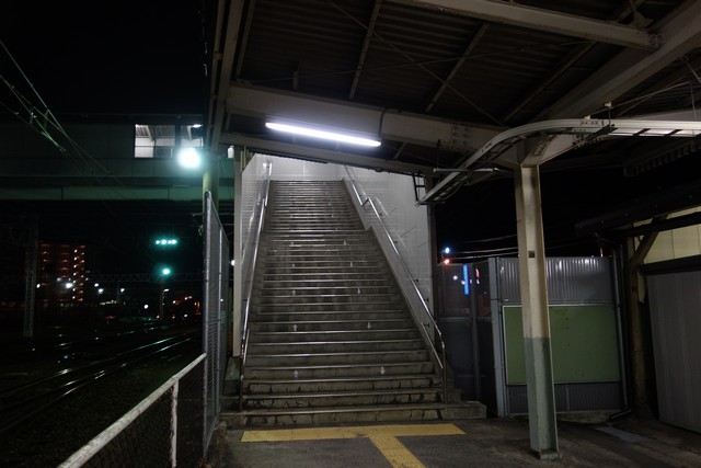 南松本駅 ホーム