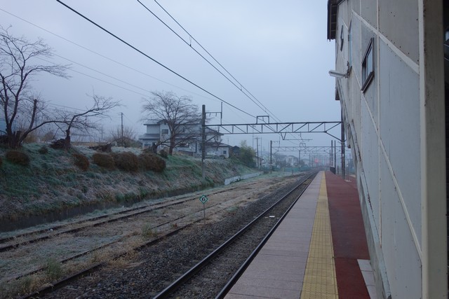 明科駅 ホーム