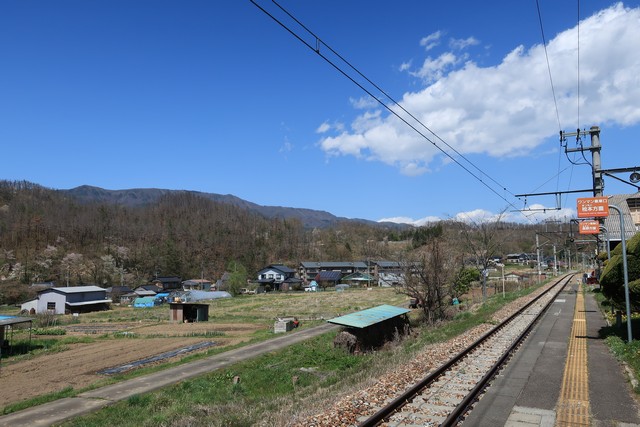 坂北駅 ホーム