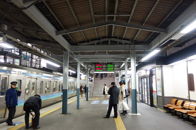 松本駅 ホーム