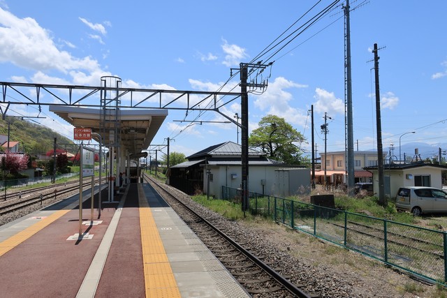田沢駅 ホーム