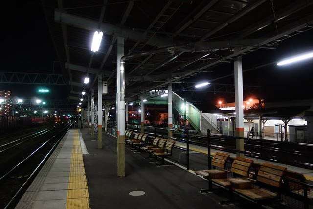 南松本駅 ホーム