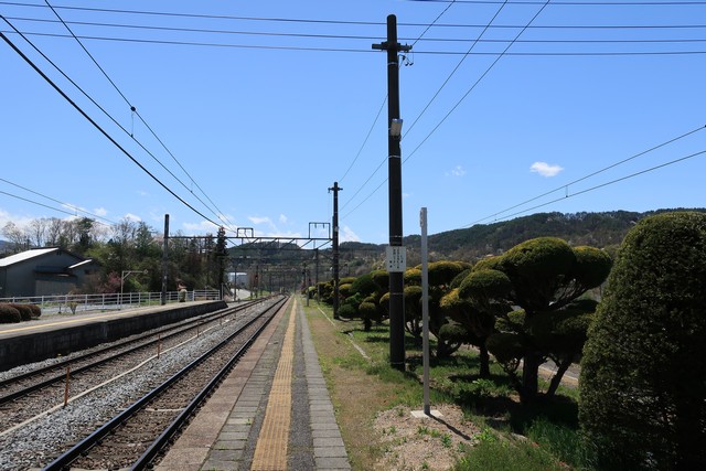 坂北駅 ホーム