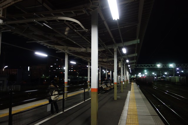 南松本駅 ホーム