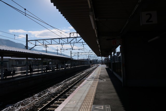 可部駅 ホーム