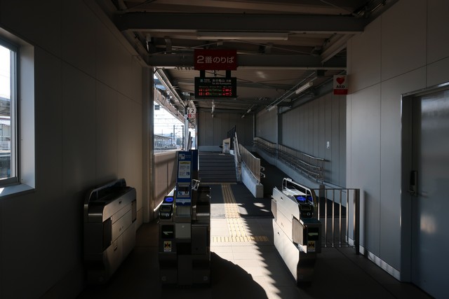 可部駅 改札口