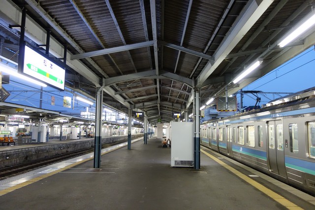松本駅 ホーム