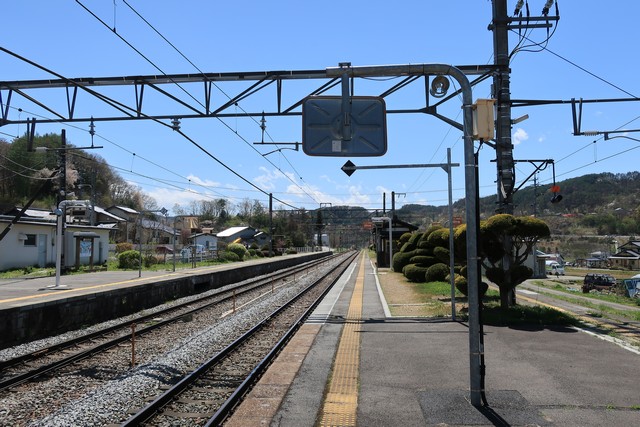 坂北駅 ホーム