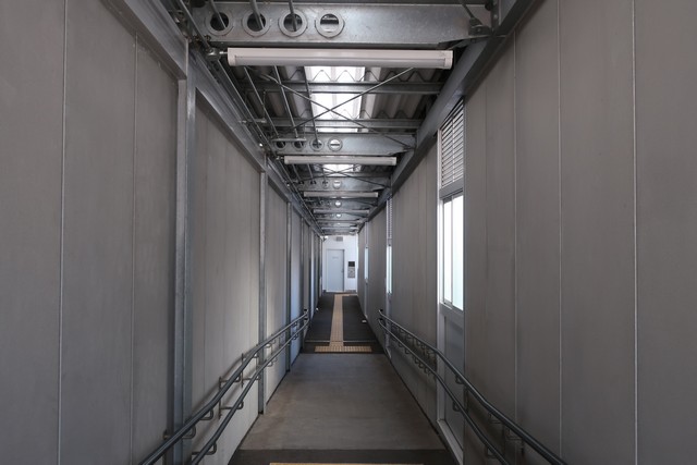河戸帆待川駅 改札口