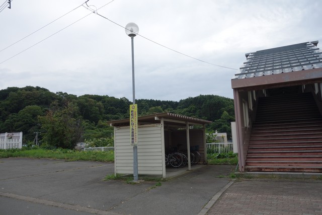 豊浦駅 駅前