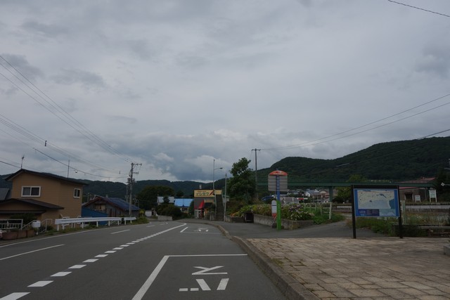 豊浦駅 駅前