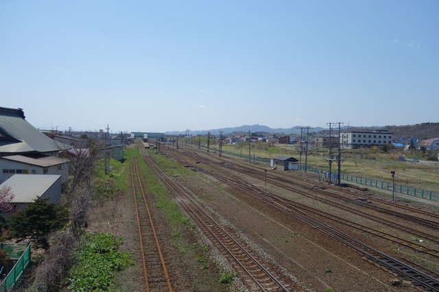 長万部駅 駅前
