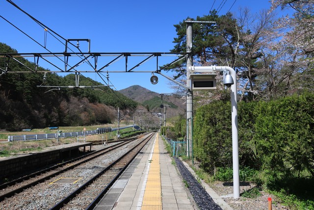 冠着駅 ホーム