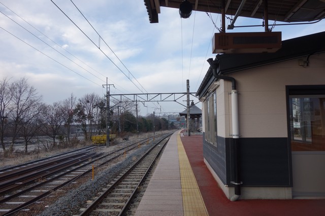 聖高原駅 ホーム